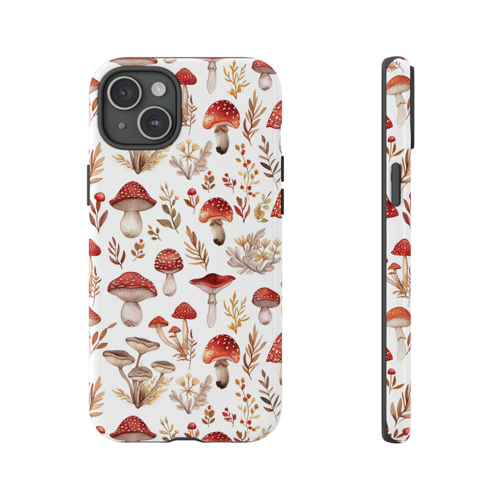 Red Mushroom Garden | Phone Case for iPhone/Galaxy/Pixel