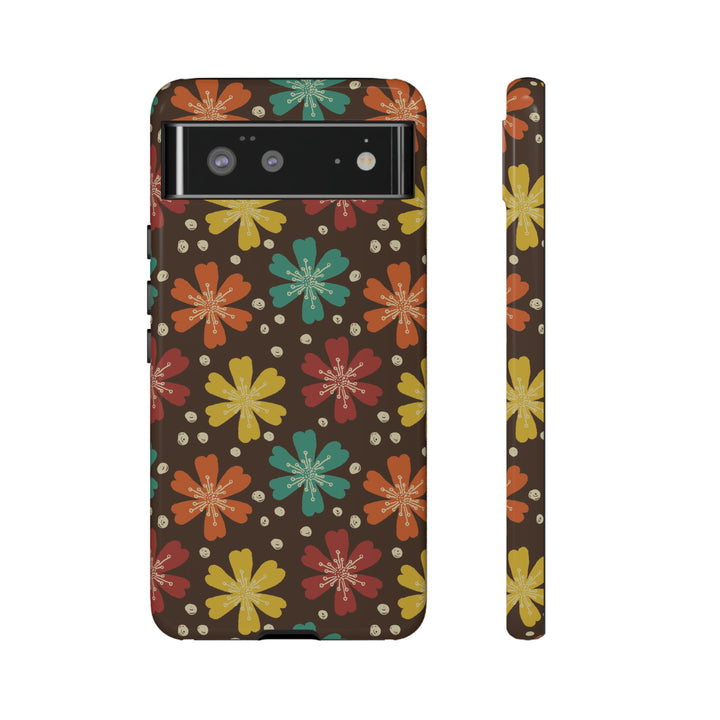 Retro Blooms in Color | Phone Case for iPhone/Galaxy/Pixel