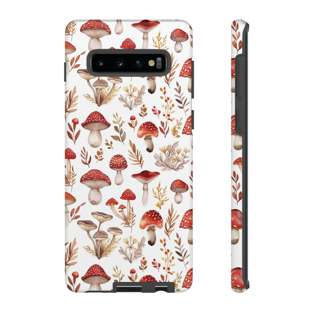 Red Mushroom Garden | Phone Case for iPhone/Galaxy/Pixel