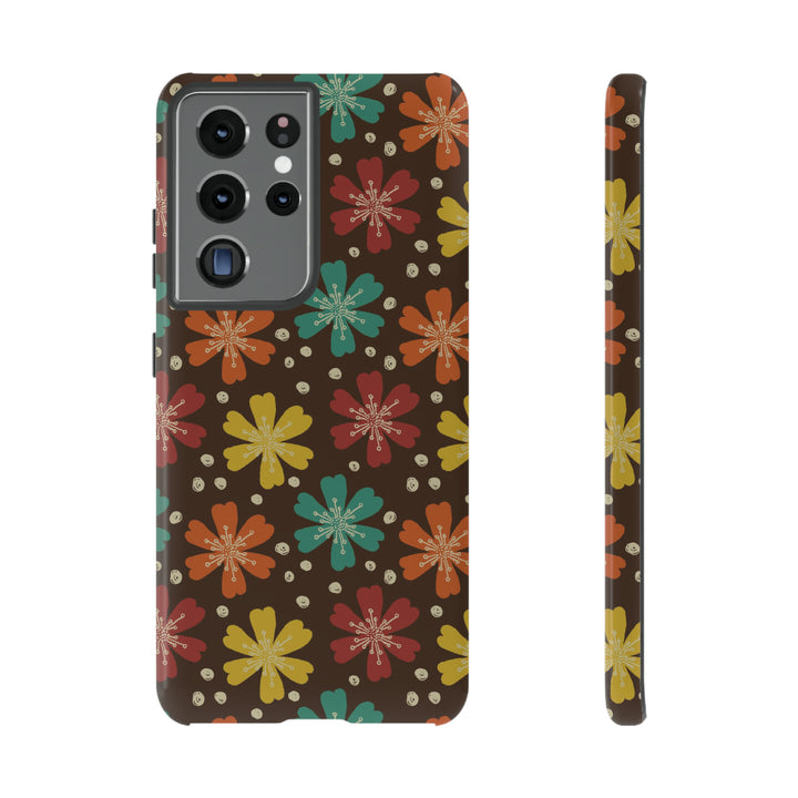 Retro Blooms in Color | Phone Case for iPhone/Galaxy/Pixel