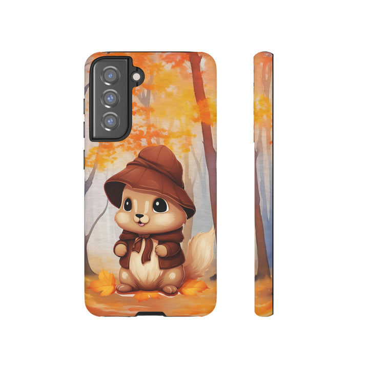 Baby Autumn Chipmunk Phone Case for iPhone, Samsung, Pixel