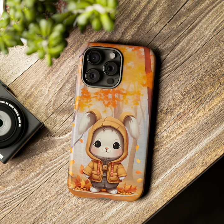 Baby Autumn Bunny Phone Case for iPhone, Samsung, Pixel