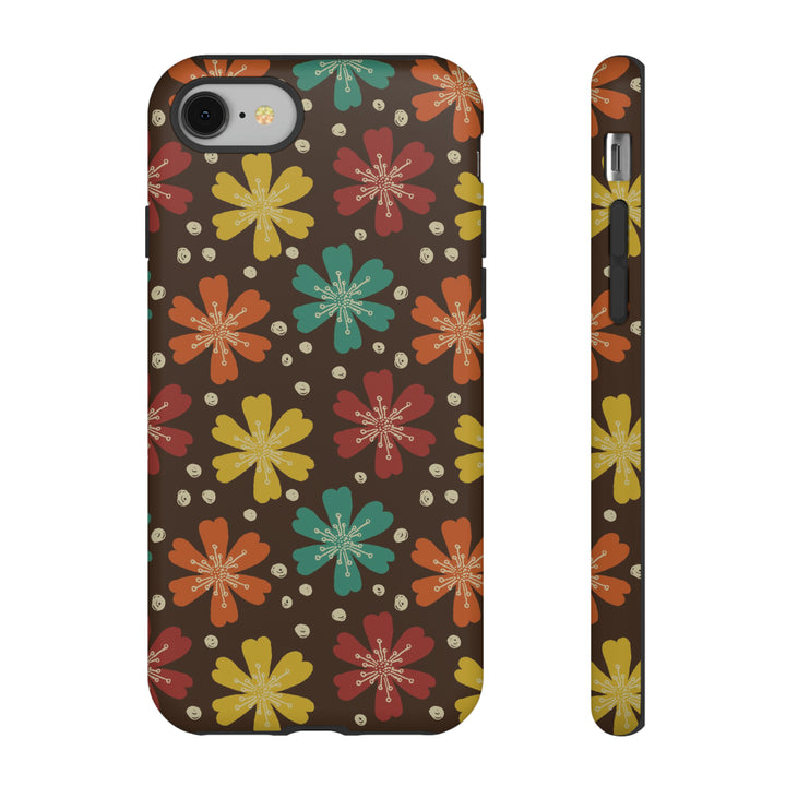 Retro Blooms in Color | Phone Case for iPhone/Galaxy/Pixel