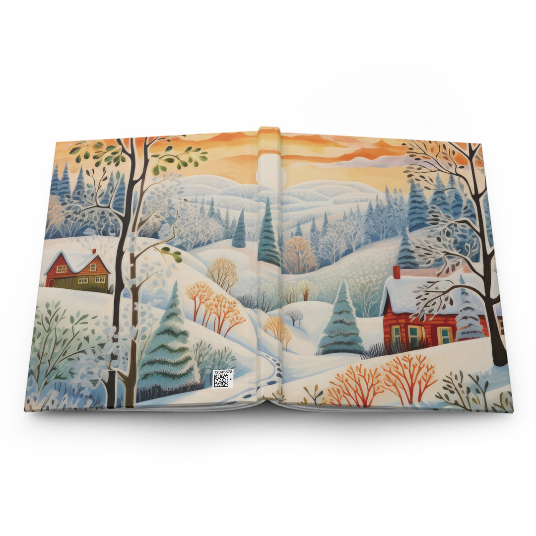 Winter in the Country Hardcover Journal