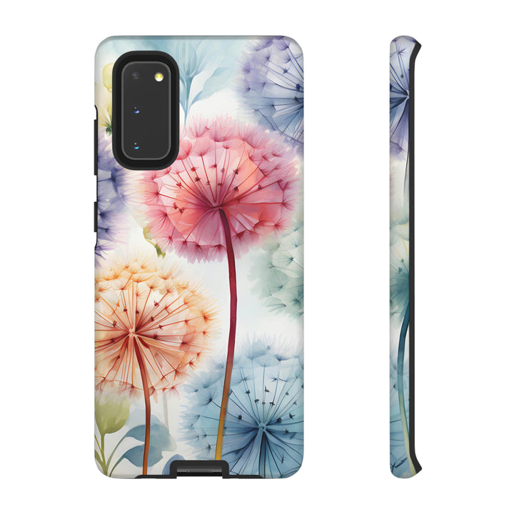 Colorful Field of Dandelions Phone Case