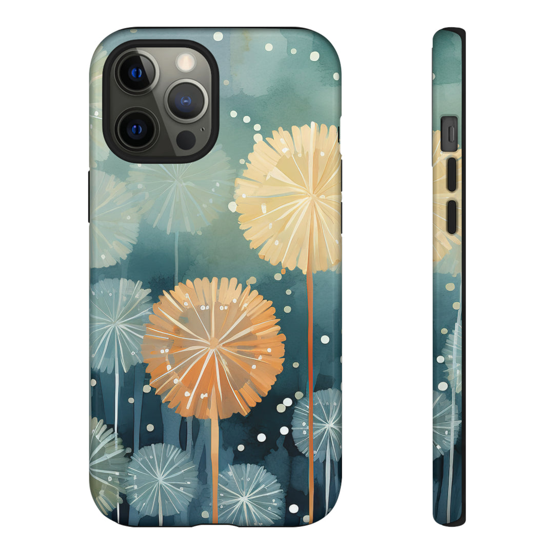 Abstract Dandelions Phone Case