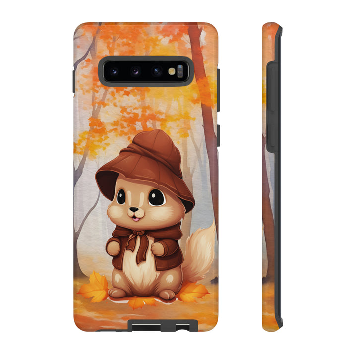 Baby Autumn Chipmunk Phone Case for iPhone, Samsung, Pixel