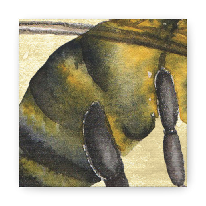 Buzzing On By | Mini Color Peeks Canvas Art Series