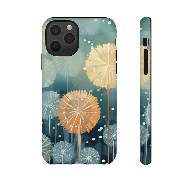 Abstract Dandelions Phone Case