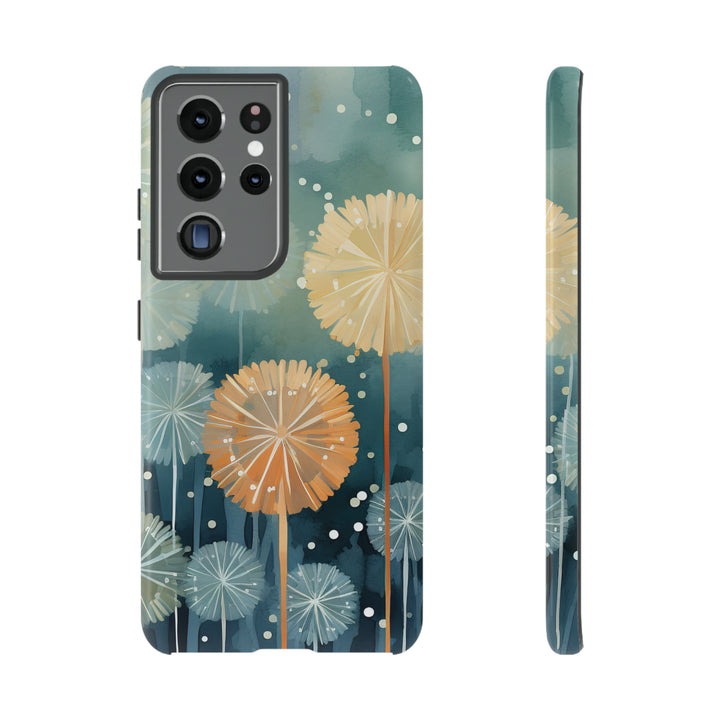 Abstract Dandelions Phone Case