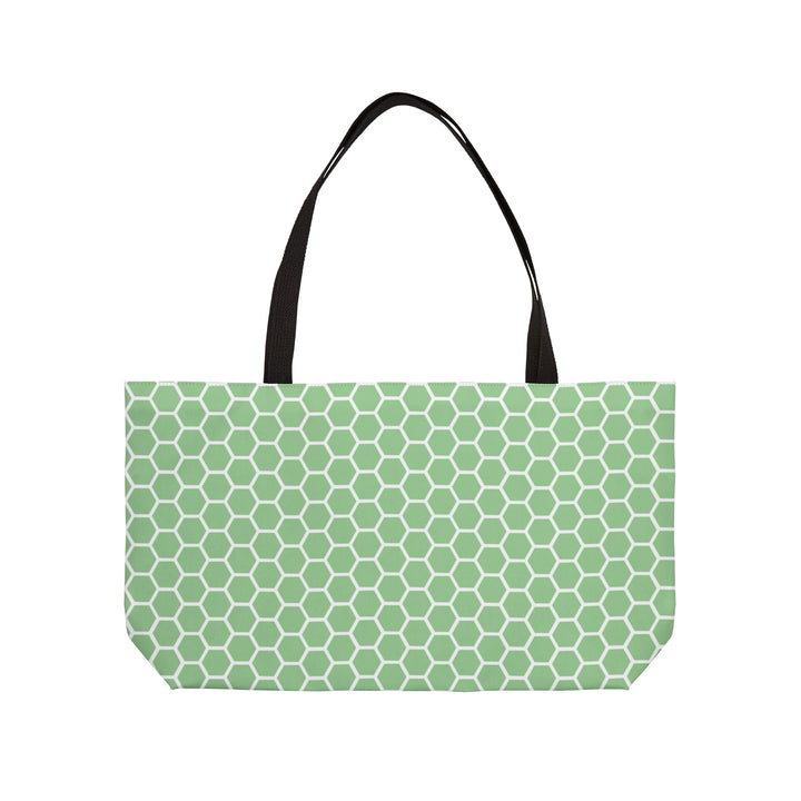 Blue/Green Honeycomb REVERSIBLE!! | Big Bag Everything Tote