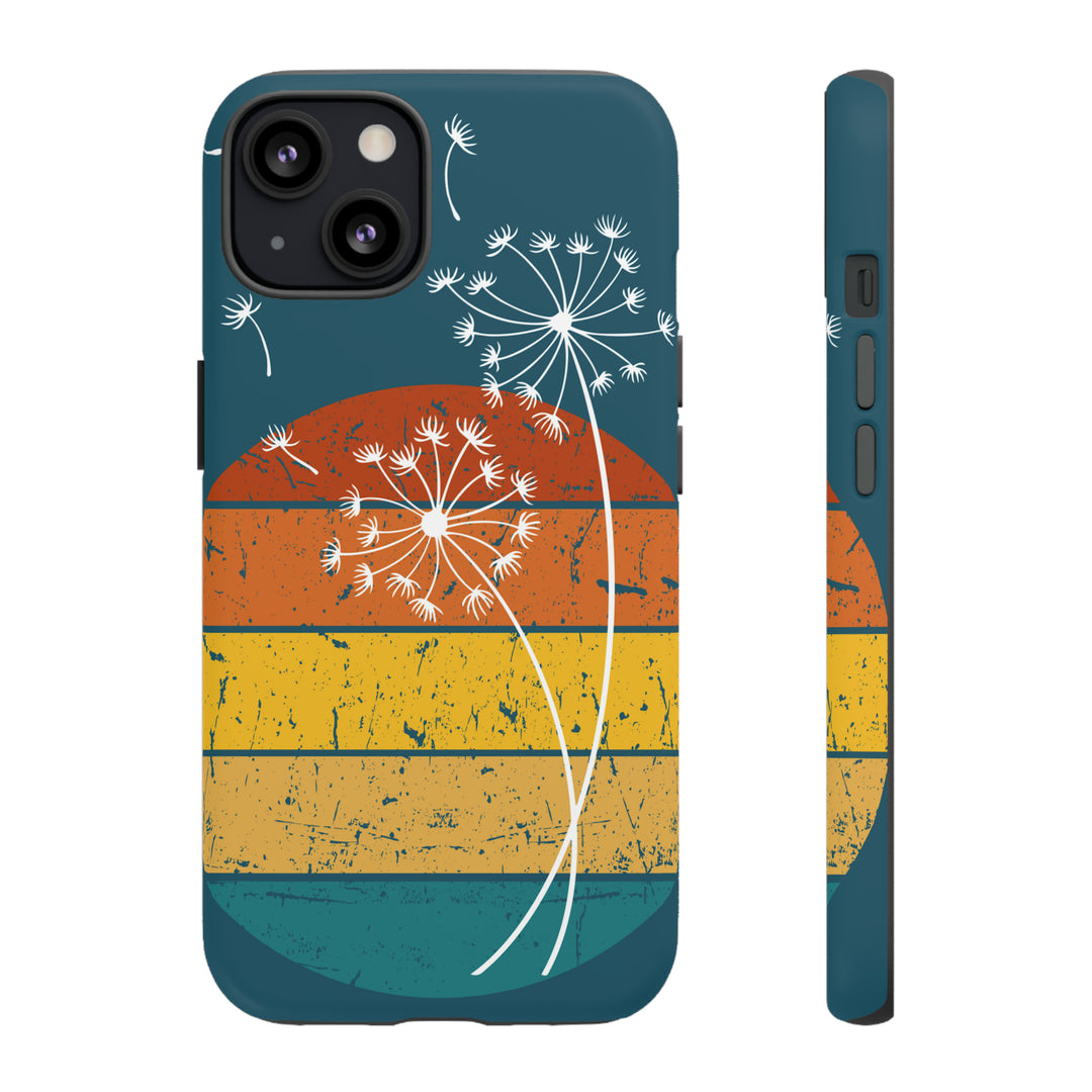 Retro Dandelion Phone Case iPhone