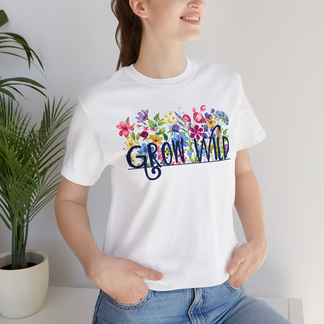 Grow Wild in the Wildflowers Women's Graphic Tshirt