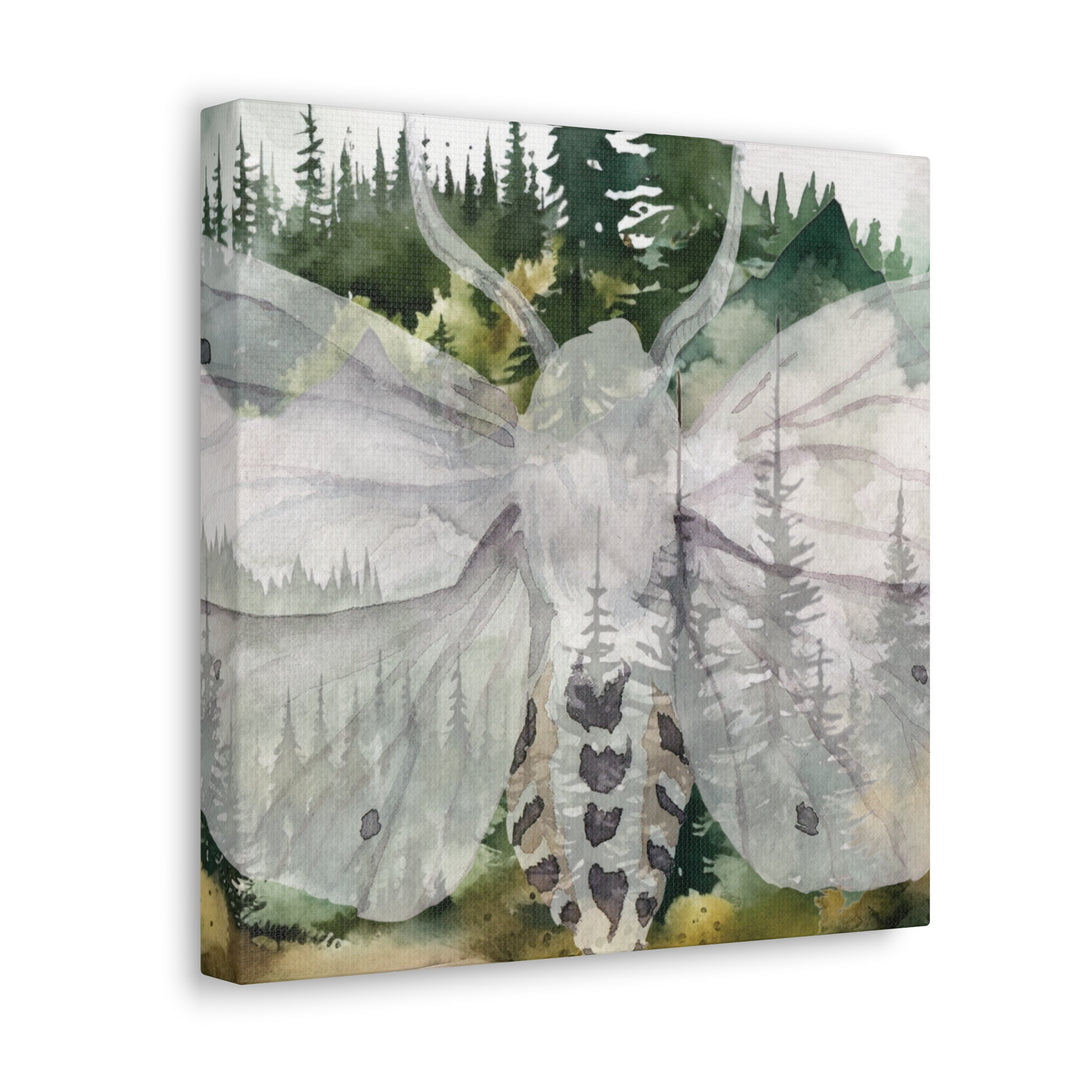 Ghost Moth Forest Dreams | Canvas Artwork