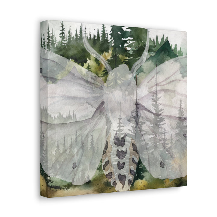 Ghost Moth Forest Dreams | Canvas Artwork