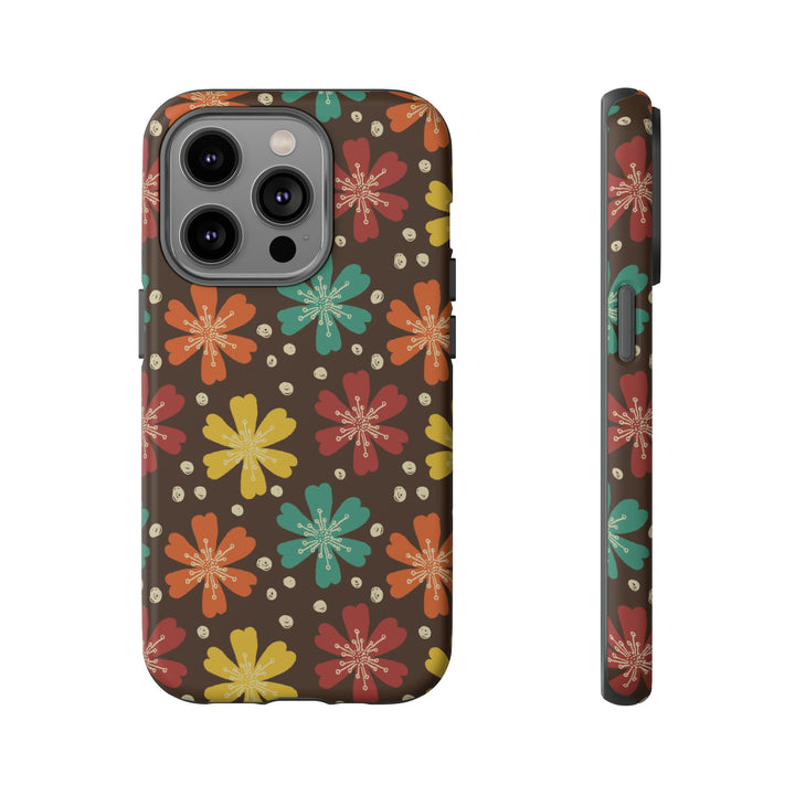 Retro Blooms in Color | Phone Case for iPhone/Galaxy/Pixel