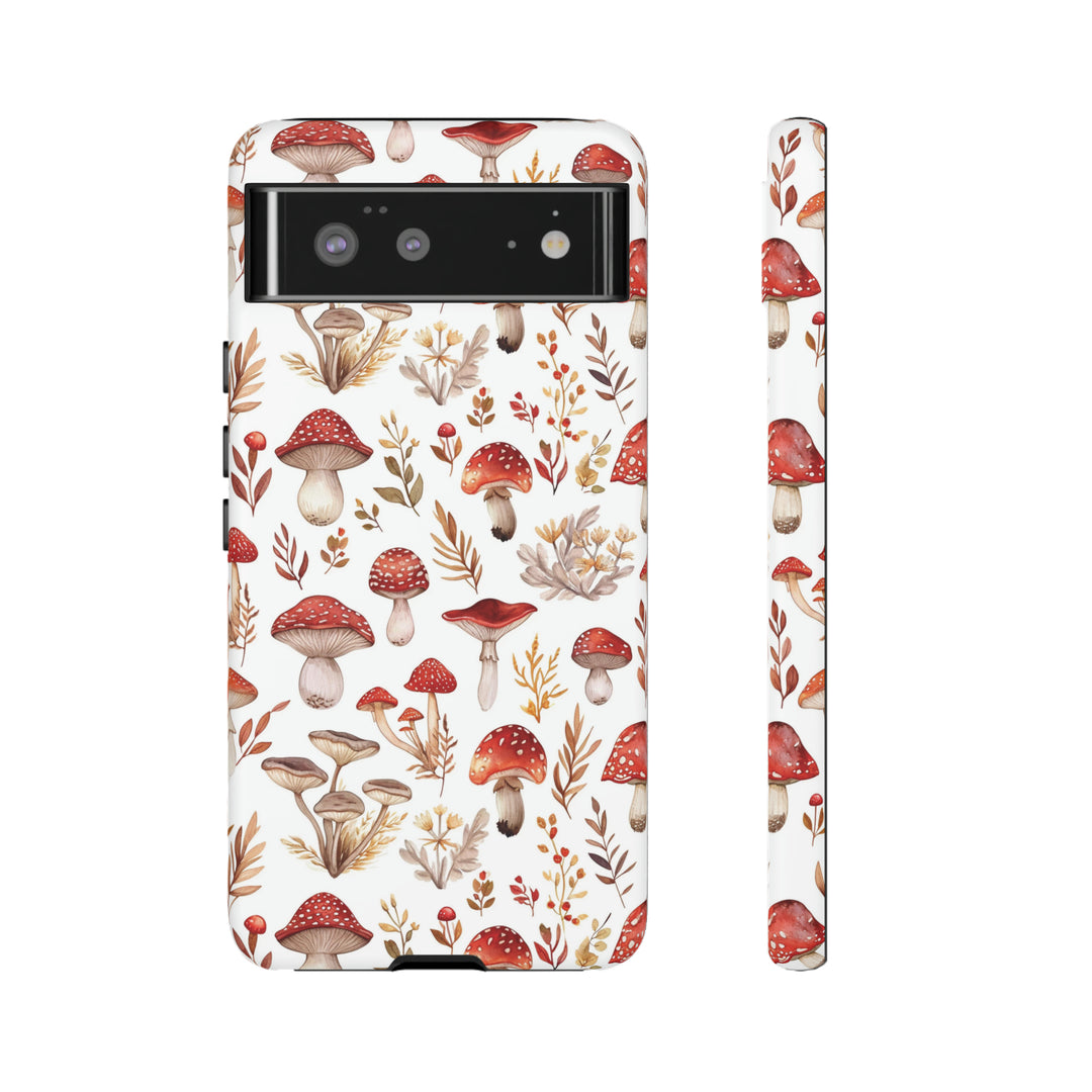 Red Mushroom Garden | Phone Case for iPhone/Galaxy/Pixel