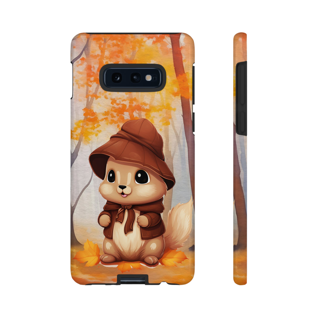 Baby Autumn Chipmunk Phone Case for iPhone, Samsung, Pixel