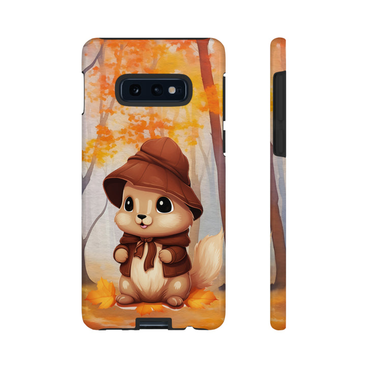 Baby Autumn Chipmunk Phone Case for iPhone, Samsung, Pixel