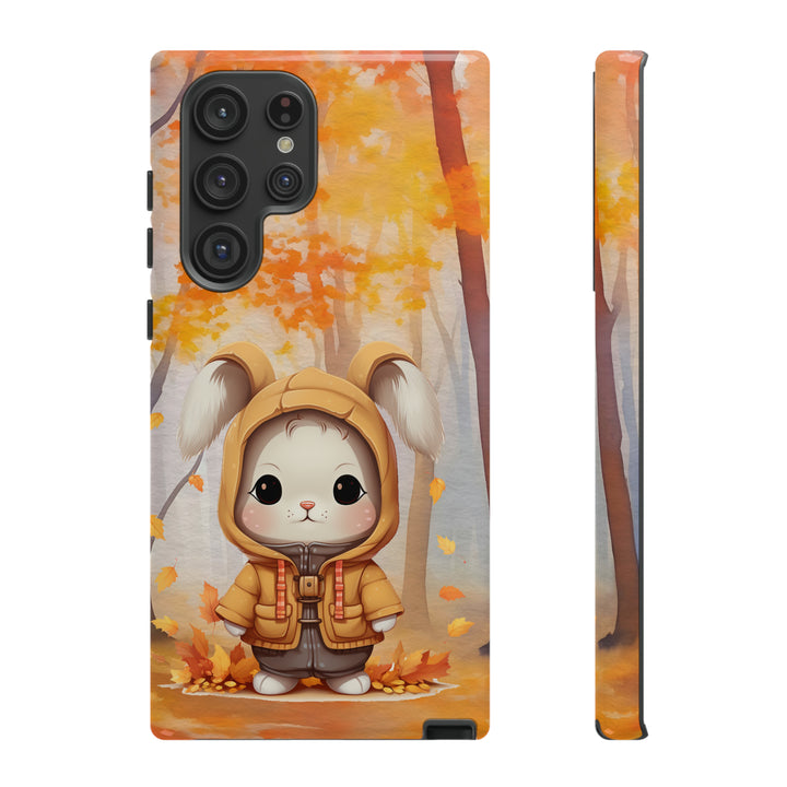 Baby Autumn Bunny Phone Case for iPhone, Samsung, Pixel