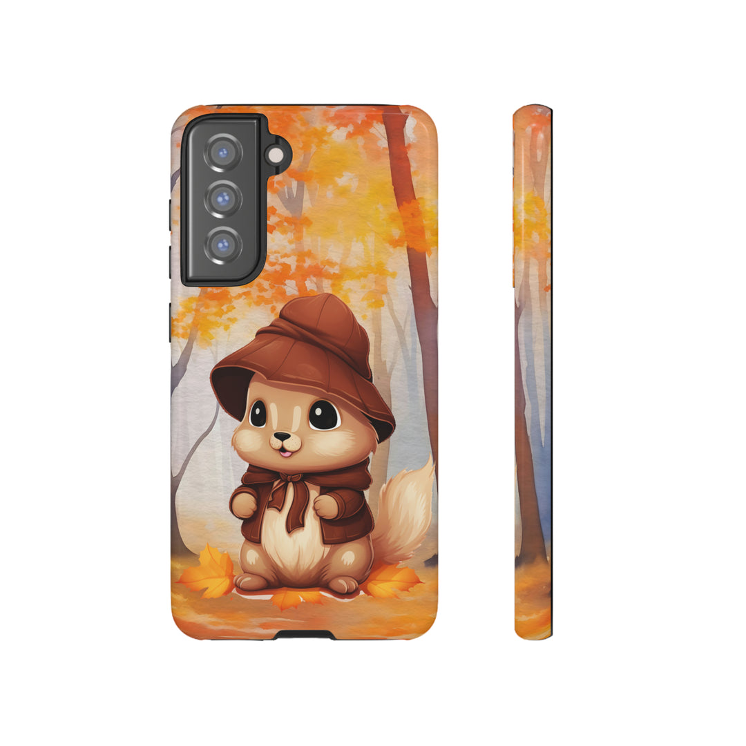 Baby Autumn Chipmunk Phone Case for iPhone, Samsung, Pixel