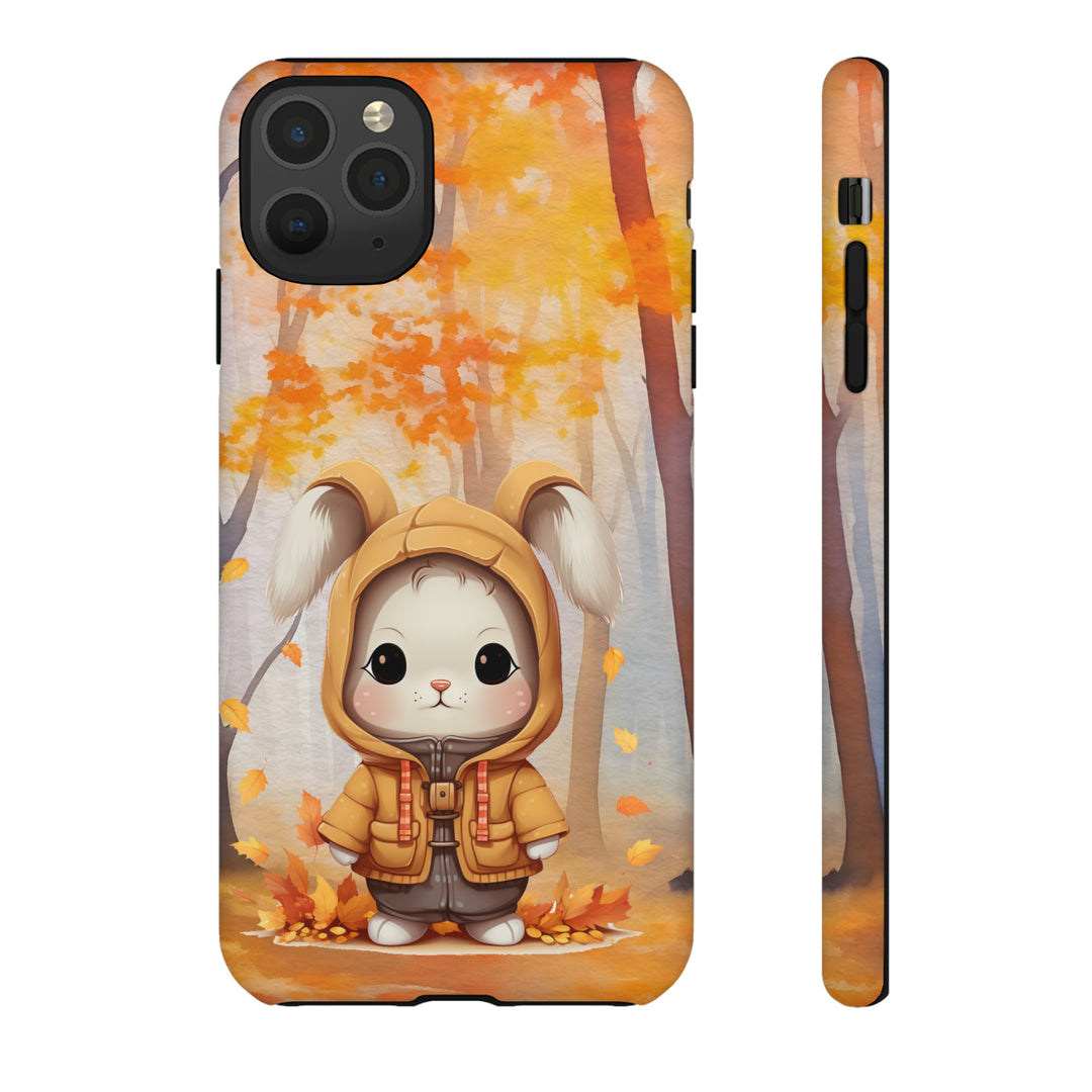 Baby Autumn Bunny Phone Case for iPhone, Samsung, Pixel