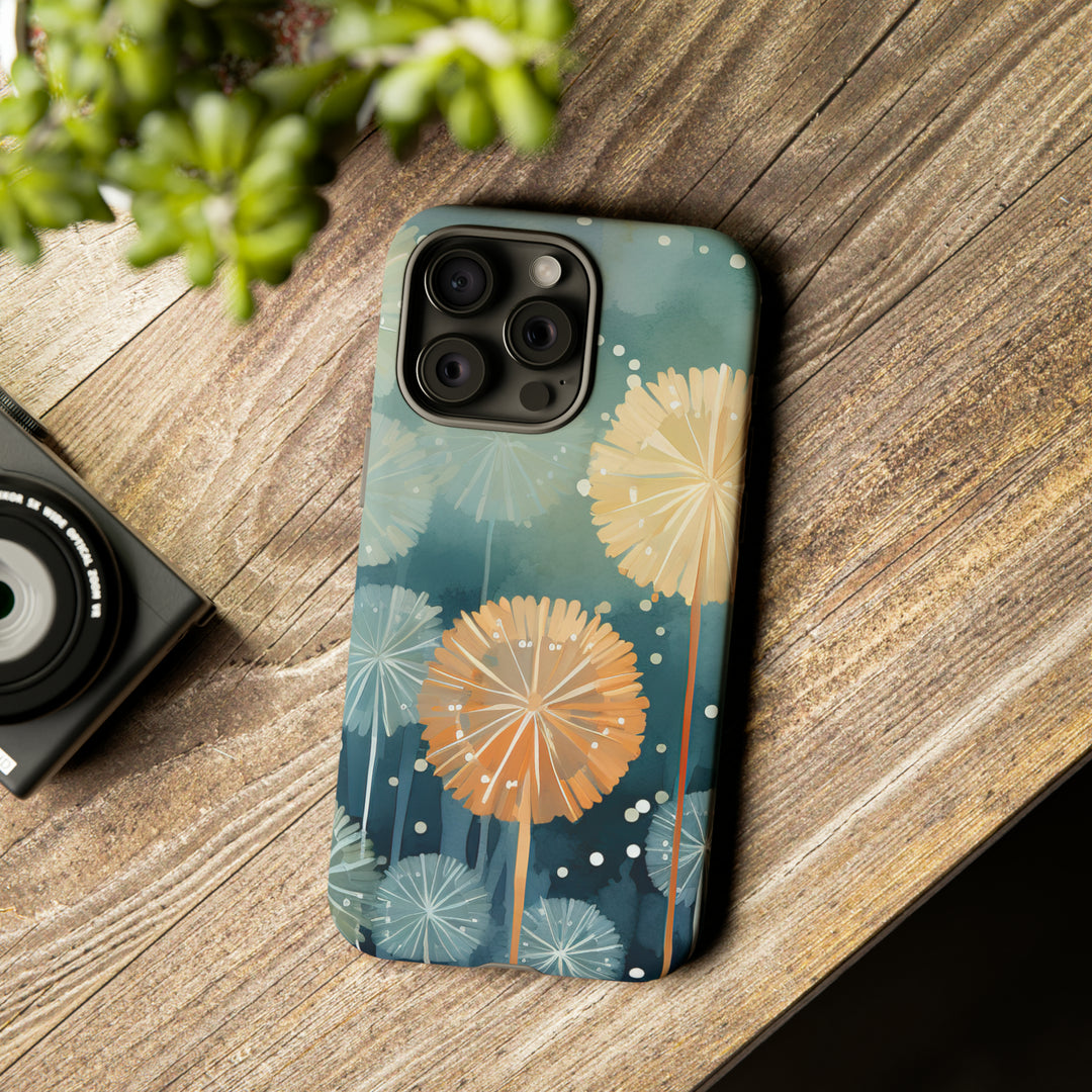 Abstract Dandelions Phone Case