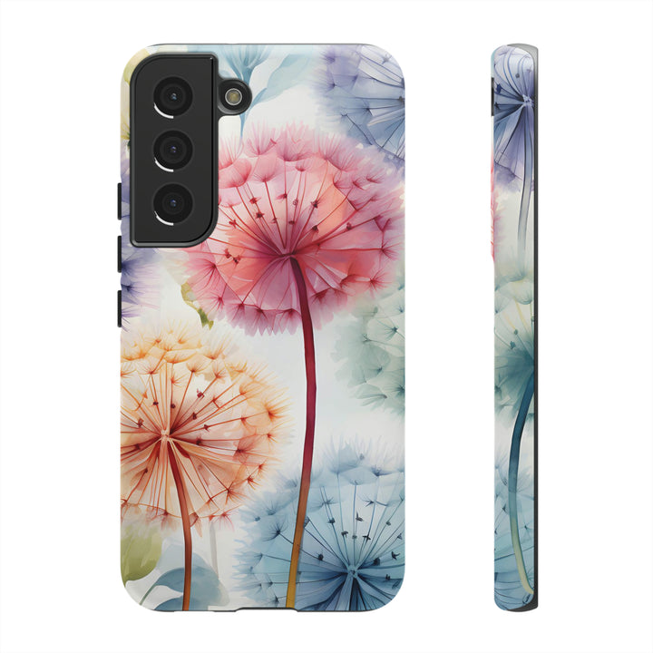 Colorful Field of Dandelions Phone Case