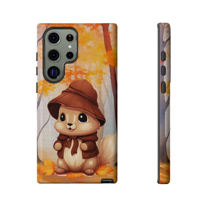 Baby Autumn Chipmunk Phone Case for iPhone, Samsung, Pixel