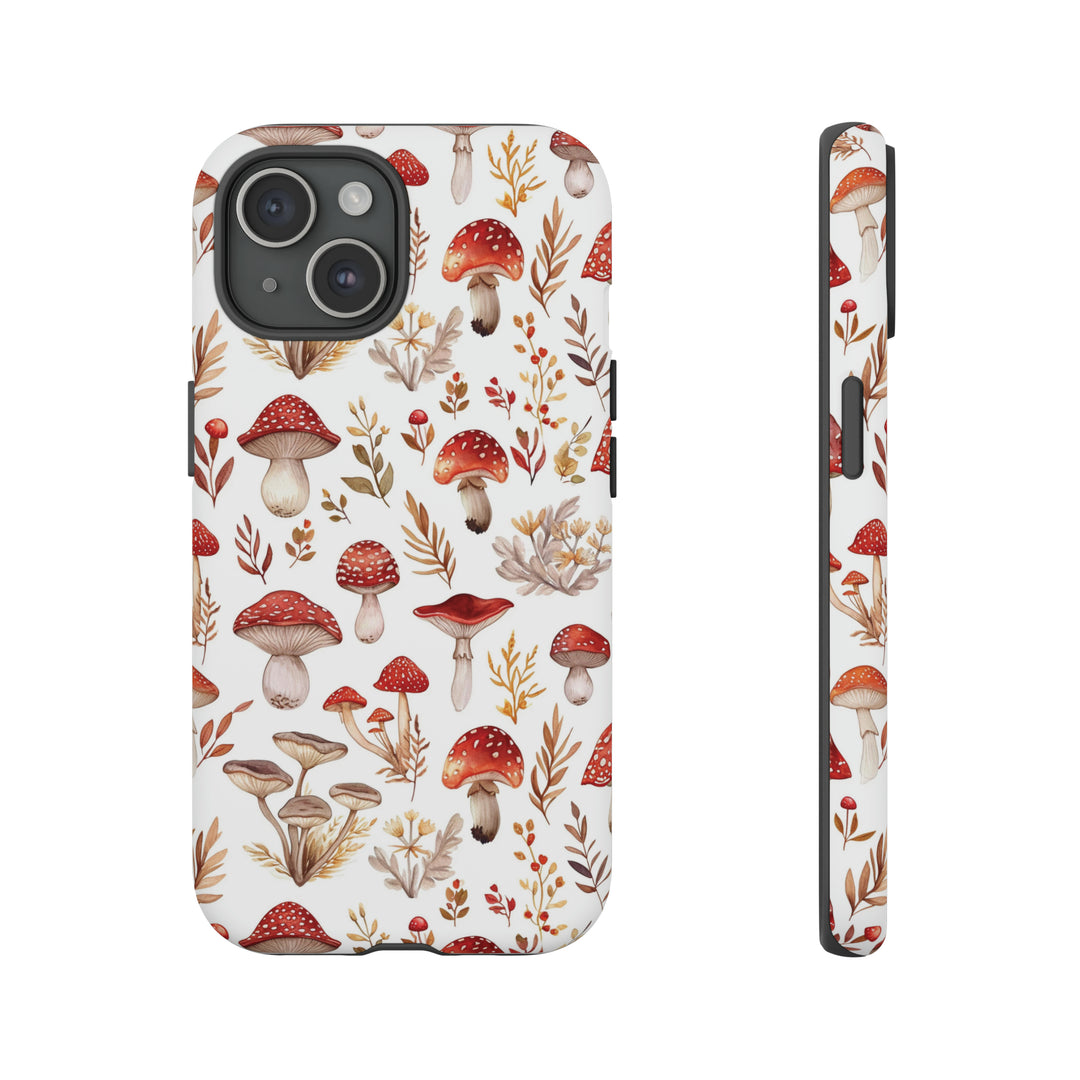 Red Mushroom Garden | Phone Case for iPhone/Galaxy/Pixel