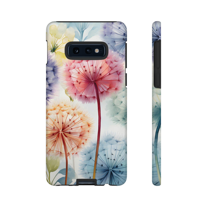 Colorful Field of Dandelions Phone Case