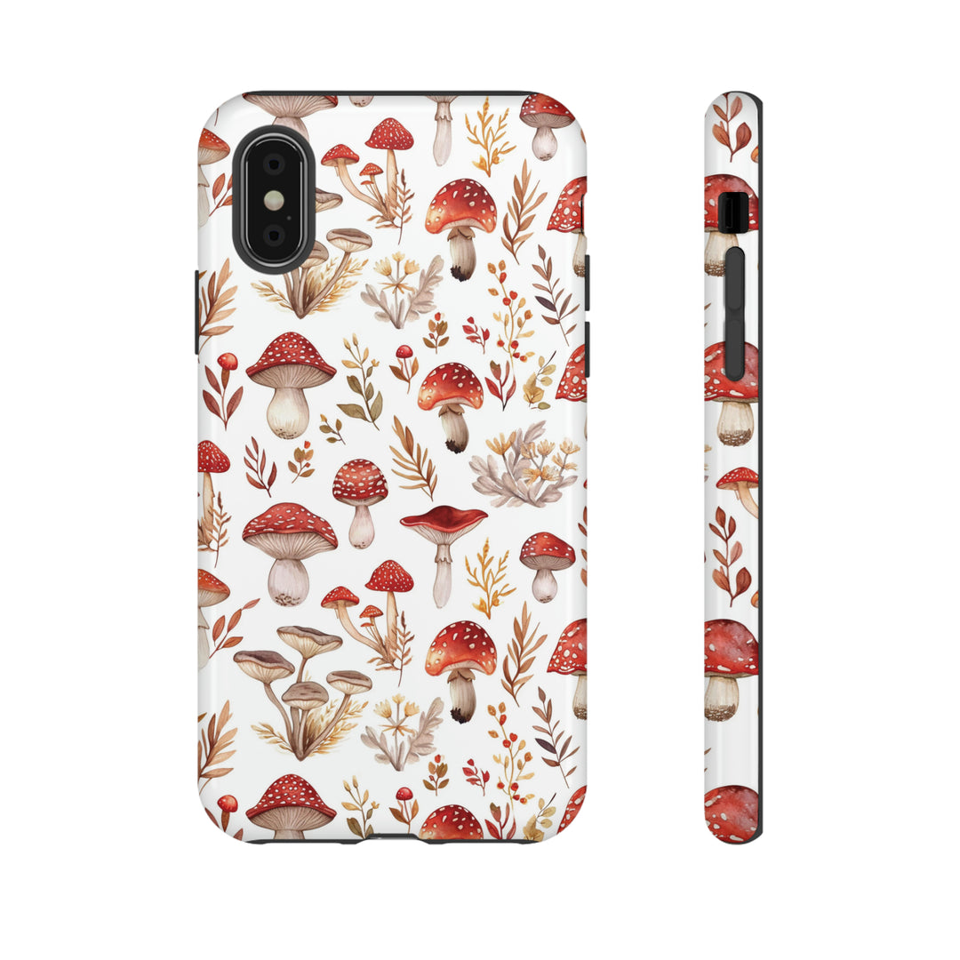 Red Mushroom Garden | Phone Case for iPhone/Galaxy/Pixel