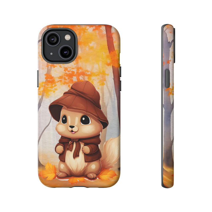 Baby Autumn Chipmunk Phone Case for iPhone, Samsung, Pixel