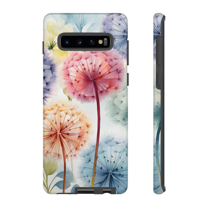 Colorful Field of Dandelions Phone Case