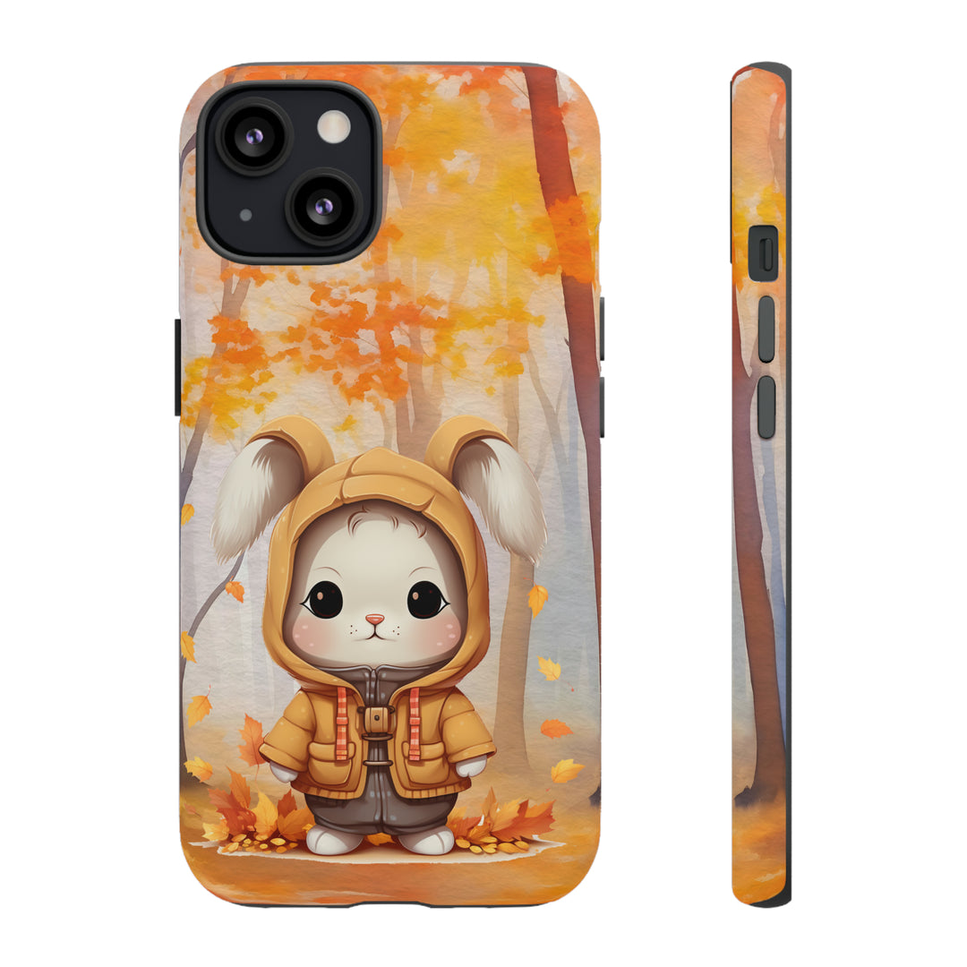 Baby Autumn Bunny Phone Case for iPhone, Samsung, Pixel