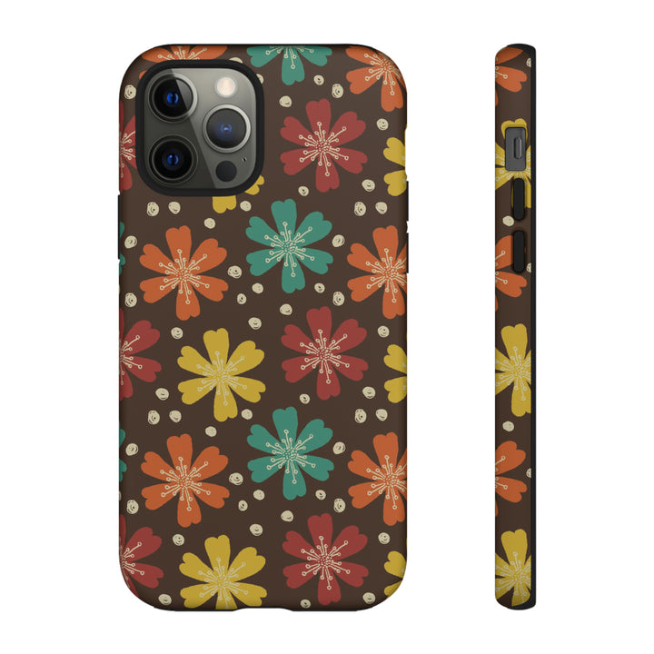 Retro Blooms in Color | Phone Case for iPhone/Galaxy/Pixel