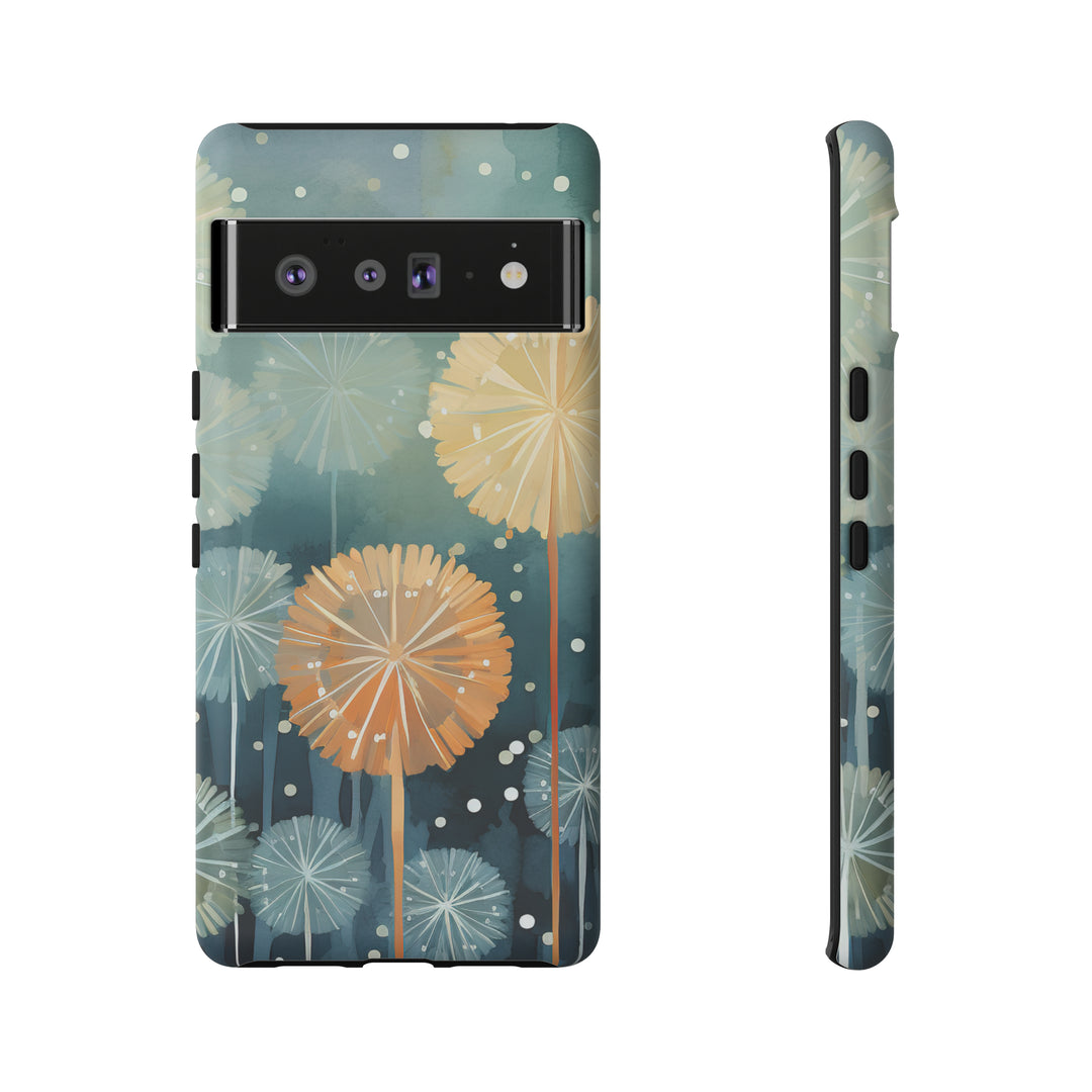 Abstract Dandelions Phone Case