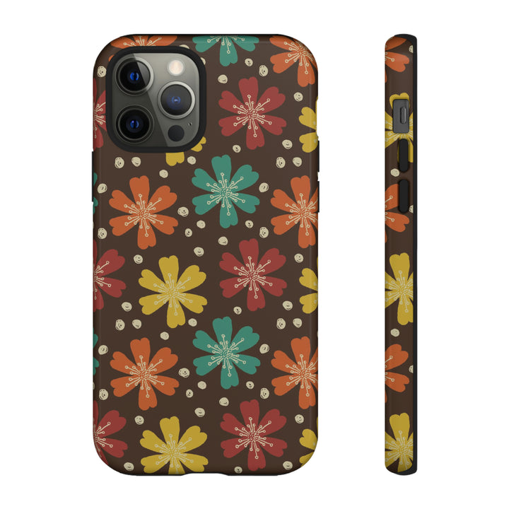 Retro Blooms in Color | Phone Case for iPhone/Galaxy/Pixel