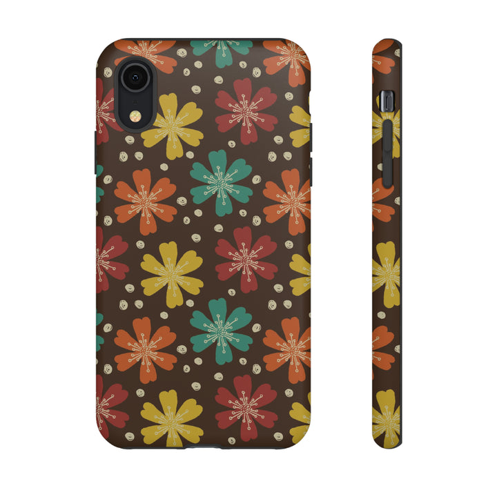 Retro Blooms in Color | Phone Case for iPhone/Galaxy/Pixel