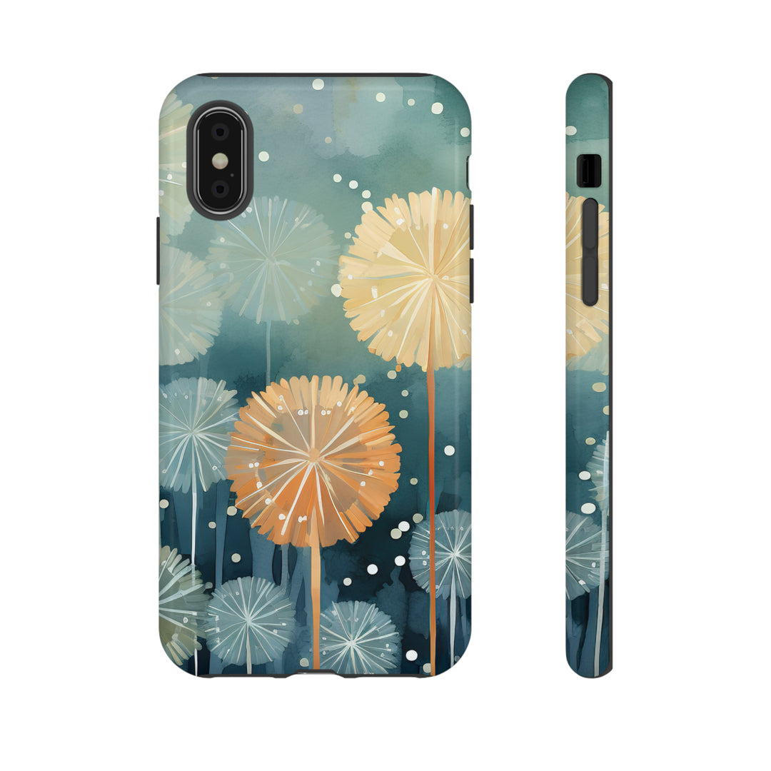 Abstract Dandelions Phone Case