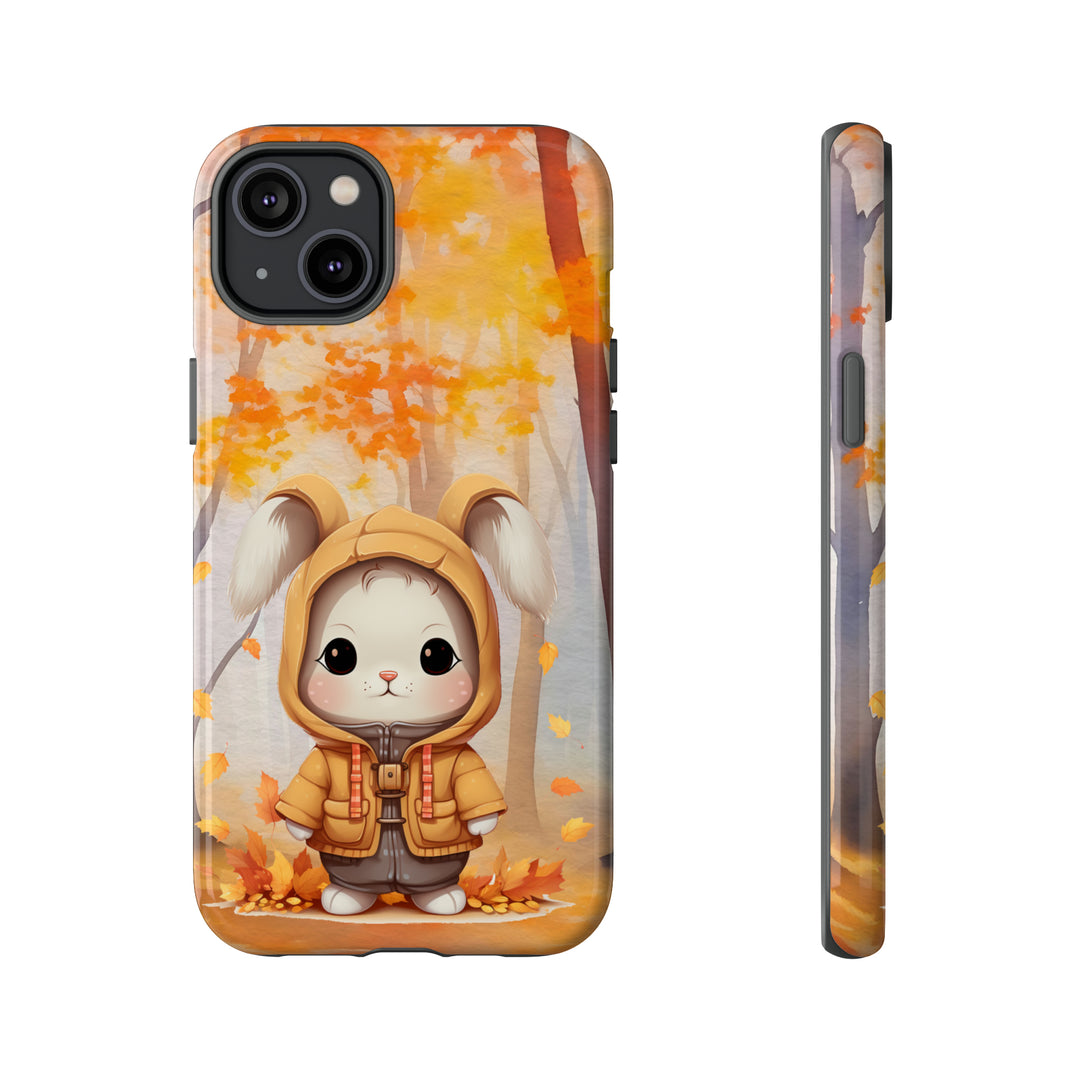 Baby Autumn Bunny Phone Case for iPhone, Samsung, Pixel