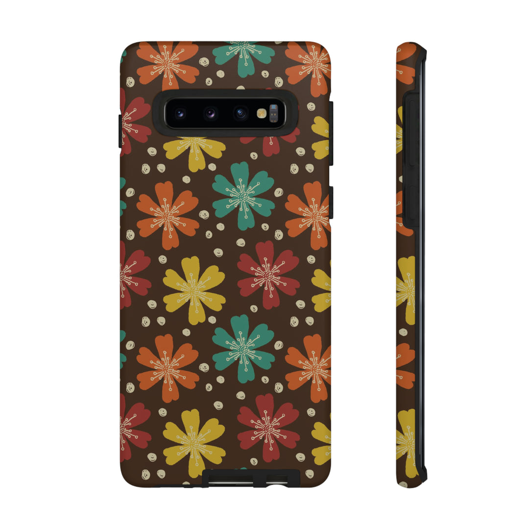 Retro Blooms in Color | Phone Case for iPhone/Galaxy/Pixel