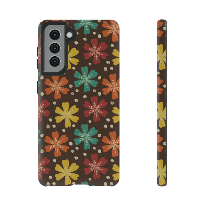 Retro Blooms in Color | Phone Case for iPhone/Galaxy/Pixel