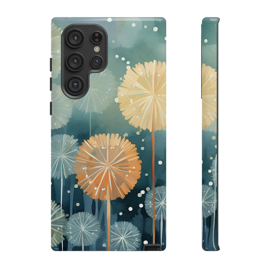 Abstract Dandelions Phone Case