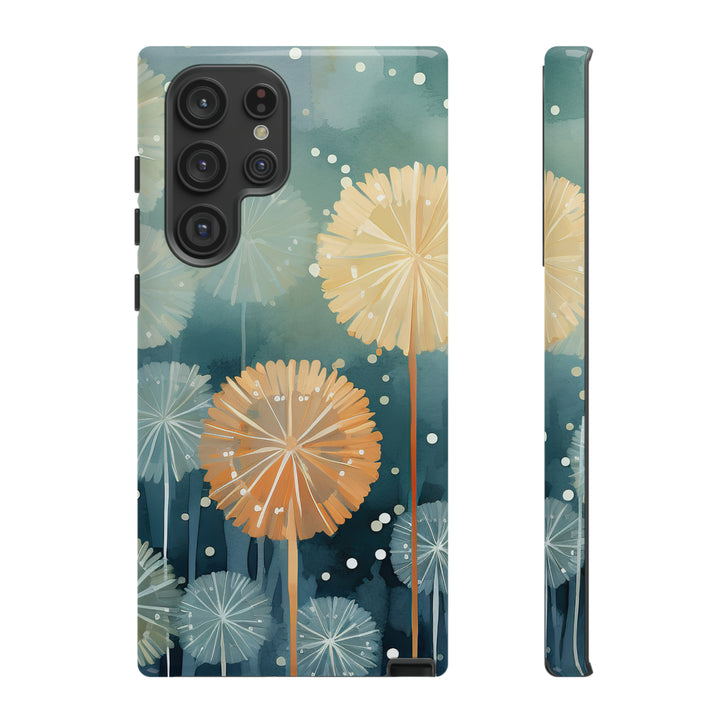 Abstract Dandelions Phone Case