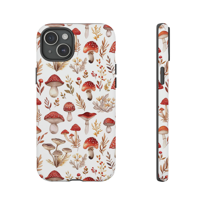 Red Mushroom Garden | Phone Case for iPhone/Galaxy/Pixel