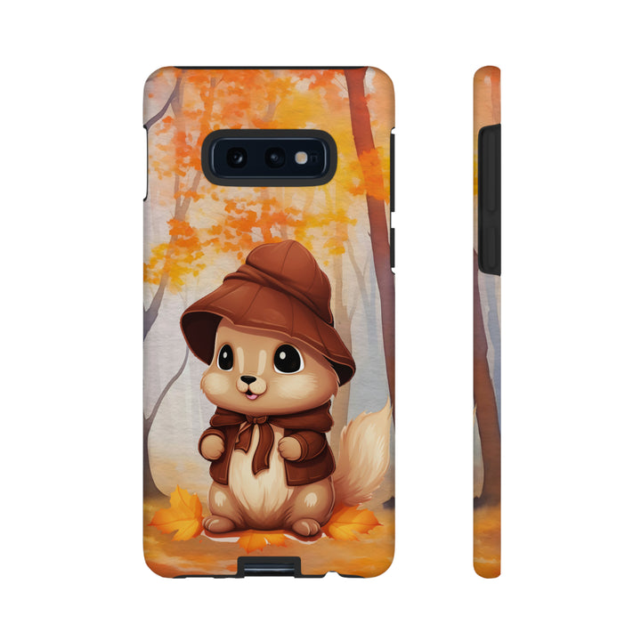 Baby Autumn Chipmunk Phone Case for iPhone, Samsung, Pixel