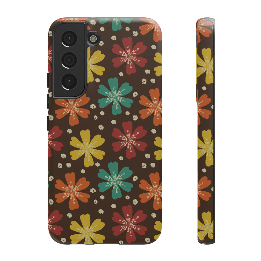 Retro Blooms in Color | Phone Case for iPhone/Galaxy/Pixel