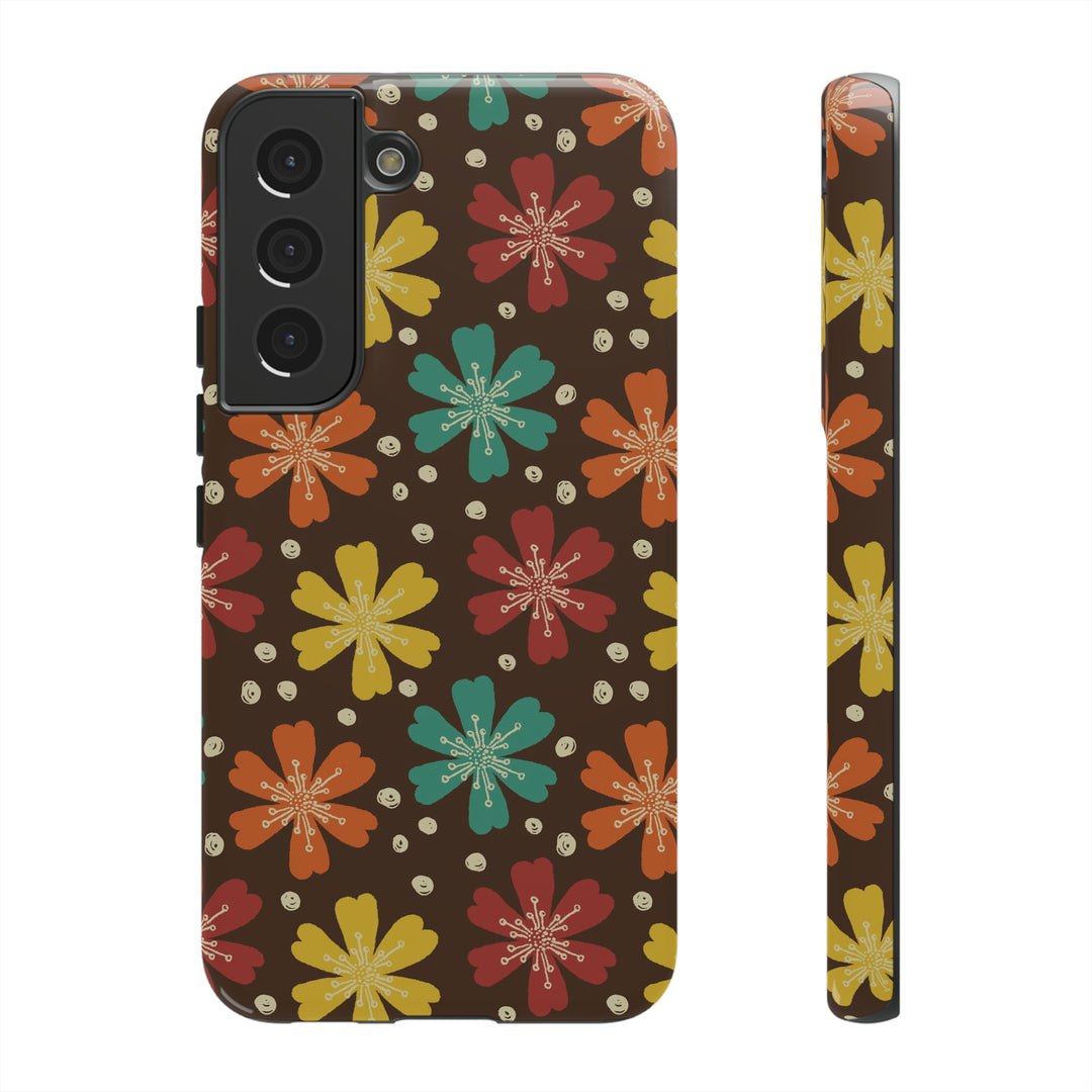 Retro Blooms in Color | Phone Case for iPhone/Galaxy/Pixel