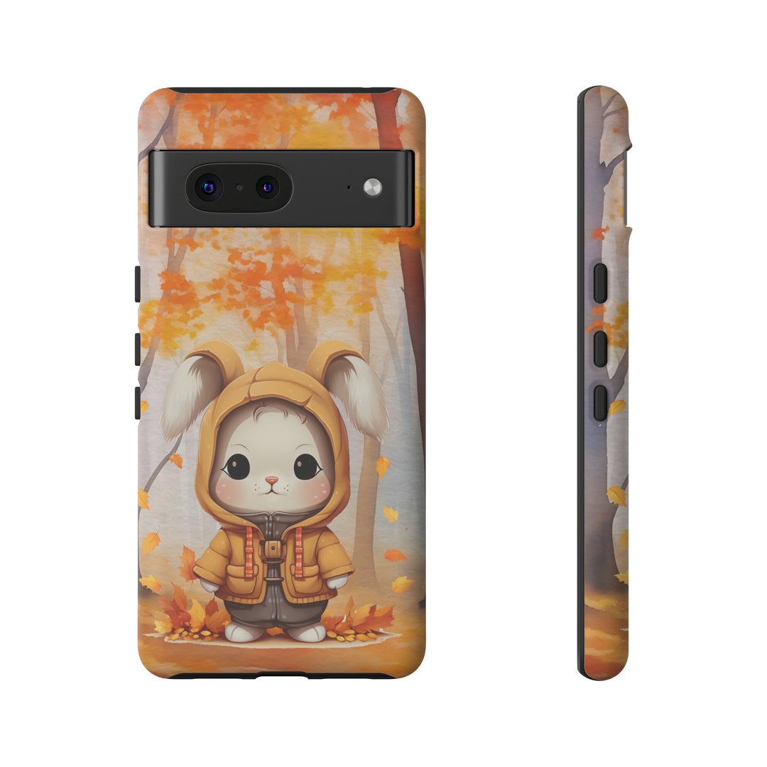 Baby Autumn Bunny Phone Case for iPhone, Samsung, Pixel